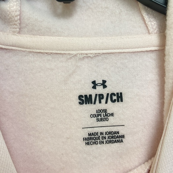 077 Under Armour Pink Hoodie - Picture 4 of 7